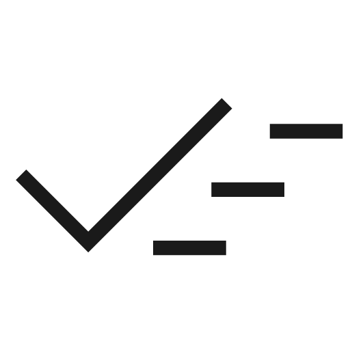 Sweep icon, solid style, from Material Symbols Light