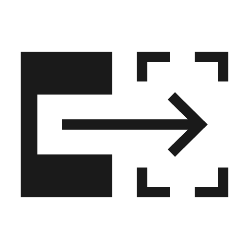 Switch access 2 icon, solid style, from Material Symbols Light