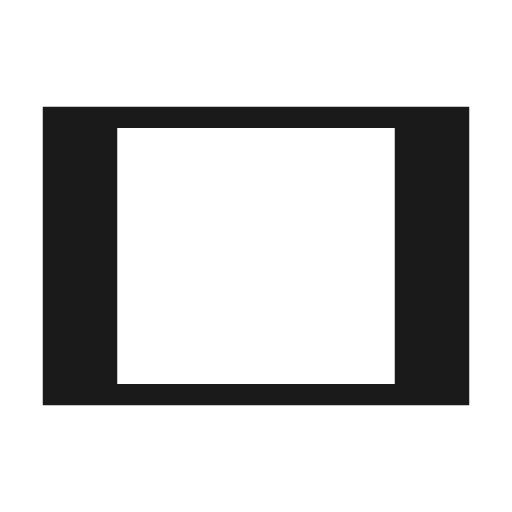 Tablet sharp icon, sharp-cornered style, from Material Symbols Light