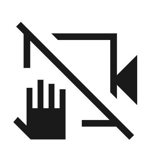 Tamper detection off outline sharp icon, sharp-cornered style, from Material Symbols Light
