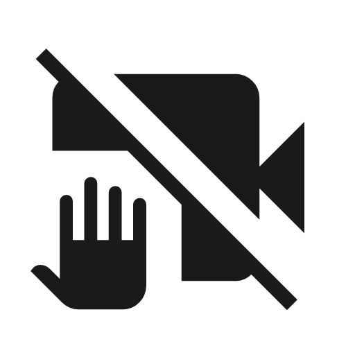 Tamper detection off icon, solid style, from Material Symbols Light