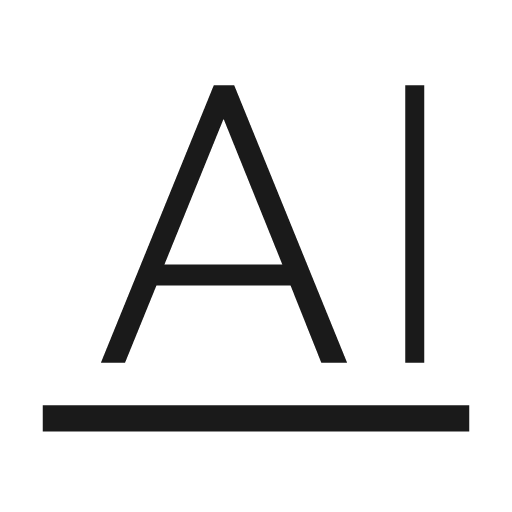 Text fields alt icon, solid style, from Material Symbols Light