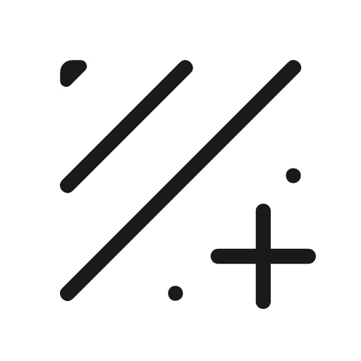 Texture add rounded icon, rounded style, from Material Symbols Light