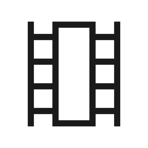 Theaters outline icon, outline style, from Material Symbols Light