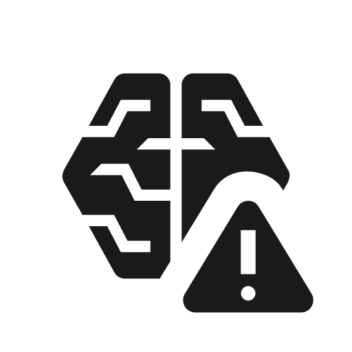 Threat intelligence icon, solid style, from Material Symbols Light