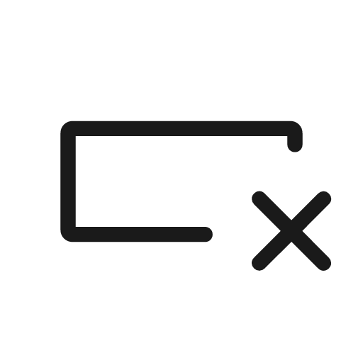 Variable remove outline rounded icon, rounded style, from Material Symbols Light