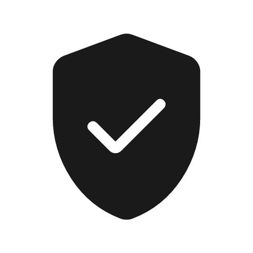 Verified user rounded icon, rounded style, from Material Symbols Light