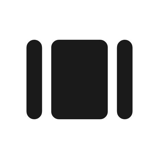 View array icon, solid style, from Material Symbols Light