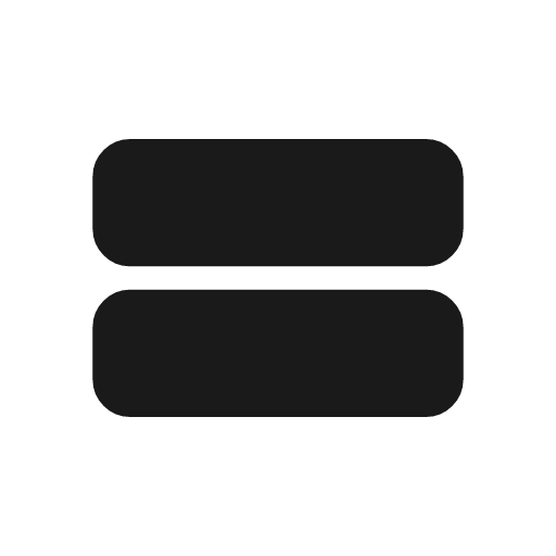 View stream rounded icon, rounded style, from Material Symbols Light