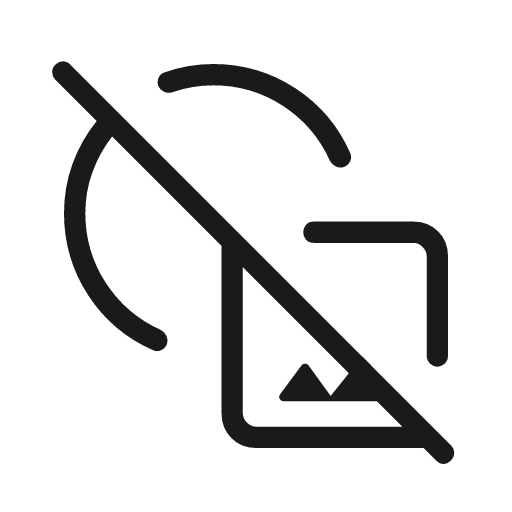 Vr180 create2d off outline rounded icon, rounded style, from Material Symbols Light