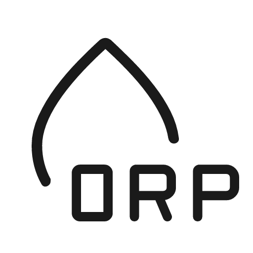 Water orp outline rounded icon, rounded style, from Material Symbols Light