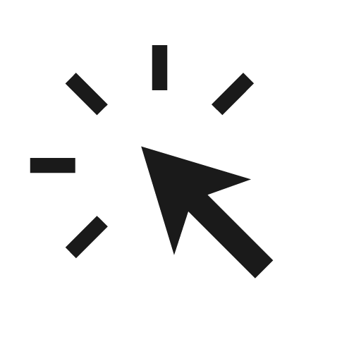 Web traffic icon, solid style, from Material Symbols Light