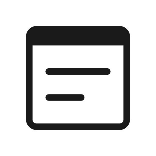 Wysiwyg rounded icon, rounded style, from Material Symbols Light