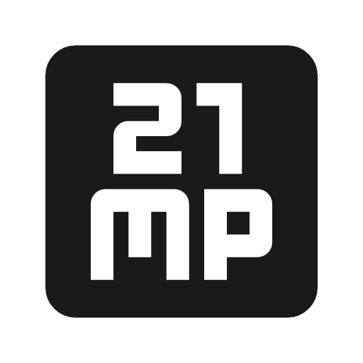 21mp icon, solid style, from Material Symbols