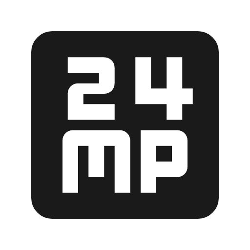 24mp icon, solid style, from Material Symbols