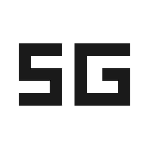 5g sharp icon, sharp-cornered style, from Material Symbols