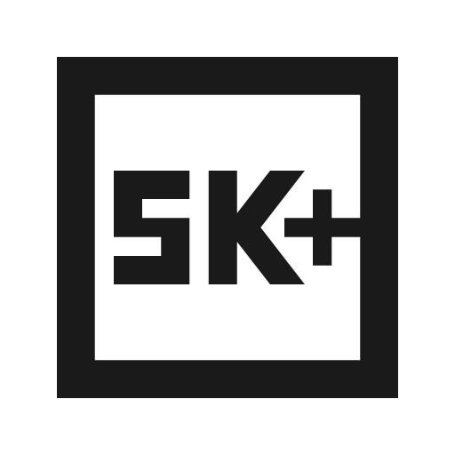 5k plus outline sharp icon, sharp-cornered style, from Material Symbols