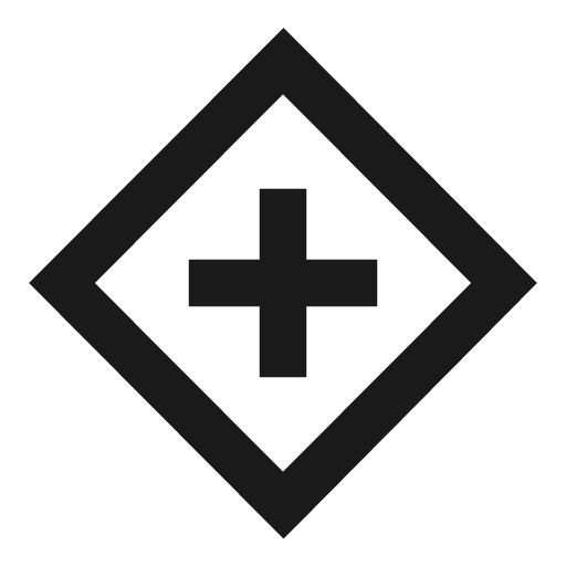 Add diamond outline sharp icon, sharp-cornered style, from Material Symbols