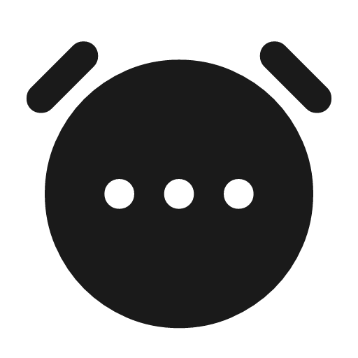 Alarm smart wake rounded icon, rounded style, from Material Symbols