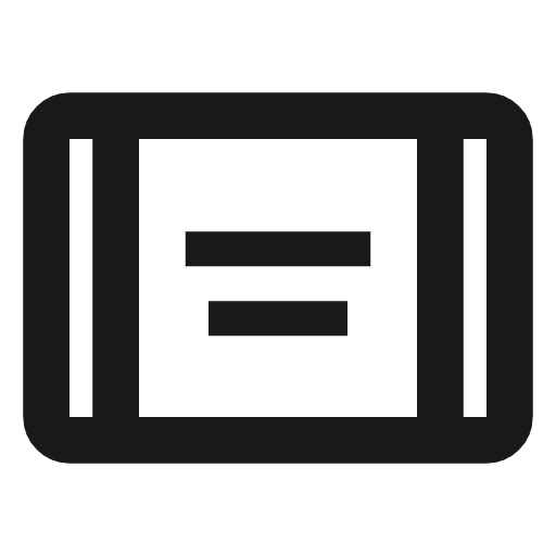Aod tablet outline icon, outline style, from Material Symbols