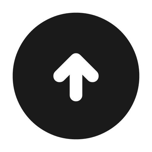 Arrow circle up rounded icon, rounded style, from Material Symbols