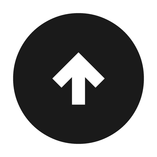 Arrow circle up icon, solid style, from Material Symbols