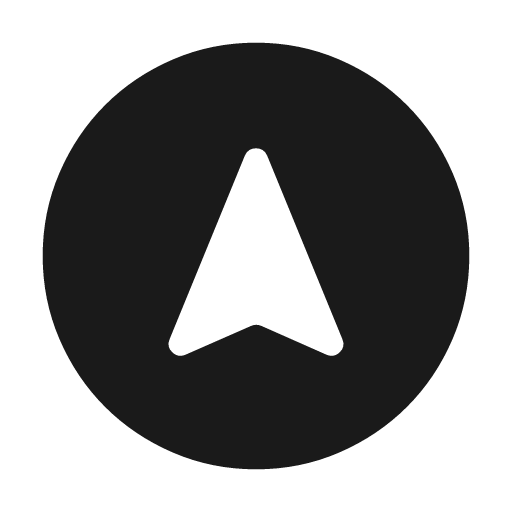 Assistant navigation rounded icon, rounded style, from Material Symbols