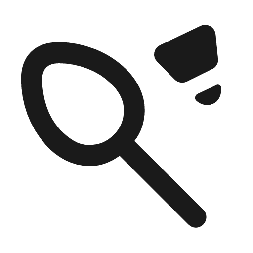 Badminton outline rounded icon, rounded style, from Material Symbols
