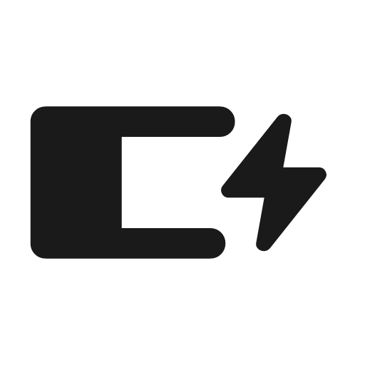 Battery charging 30 2 rounded icon, rounded style, from Material Symbols