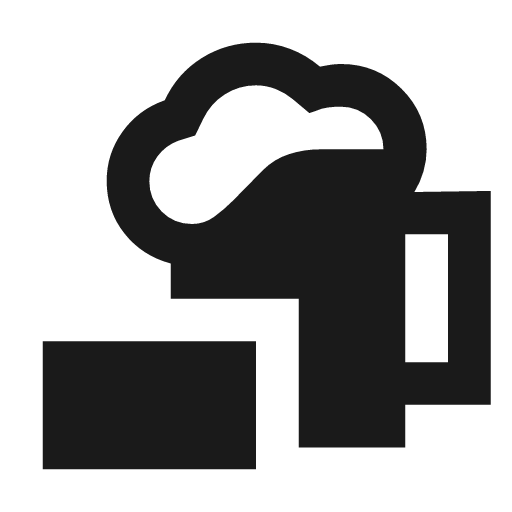 Beer meal sharp icon, sharp-cornered style, from Material Symbols