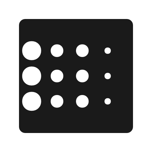 Blur linear rounded icon, rounded style, from Material Symbols