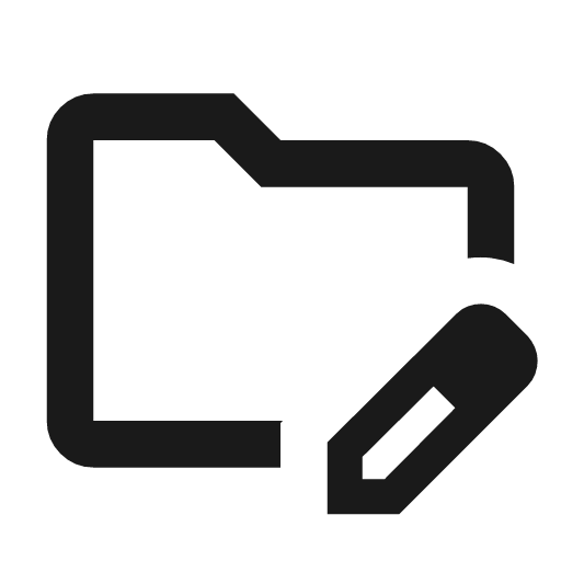 Bookmark manager outline icon, outline style, from Material Symbols