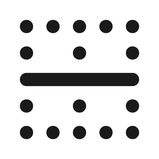Border horizontal rounded icon, rounded style, from Material Symbols