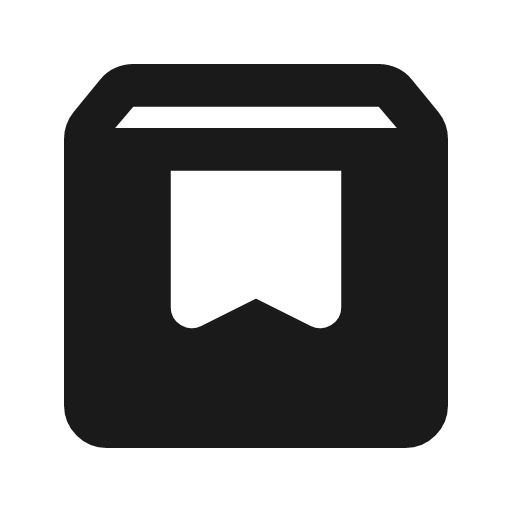 Box rounded icon, rounded style, from Material Symbols
