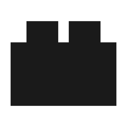 Brick icon, solid style, from Material Symbols