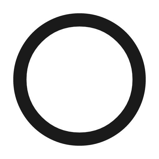 Brightness 1 outline icon, outline style, from Material Symbols