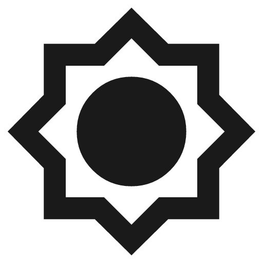 Brightness 5 icon, solid style, from Material Symbols