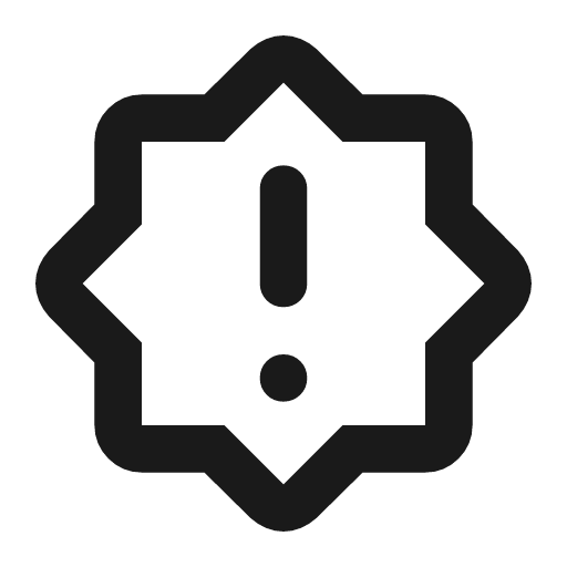Brightness alert outline rounded icon, rounded style, from Material Symbols
