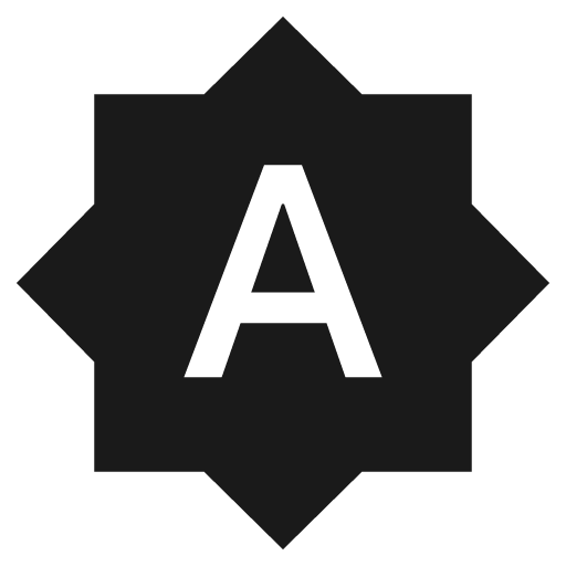 Brightness auto icon, solid style, from Material Symbols