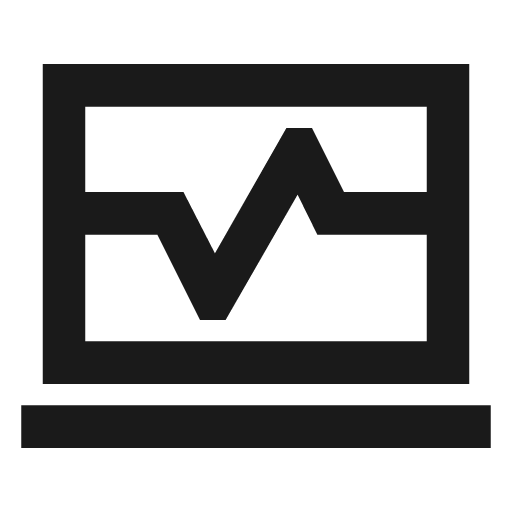 Browse activity outline sharp icon, sharp-cornered style, from Material Symbols