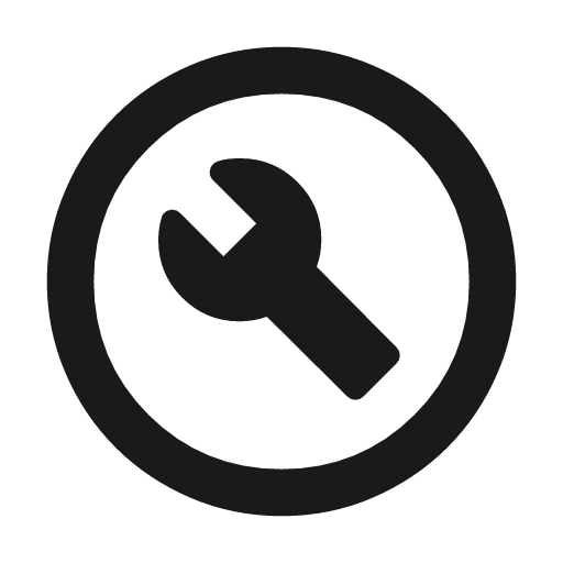 Build circle outline rounded icon, rounded style, from Material Symbols