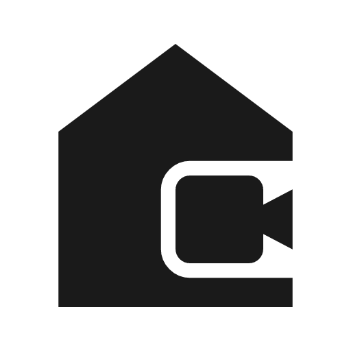 Camera outdoor icon, solid style, from Material Symbols