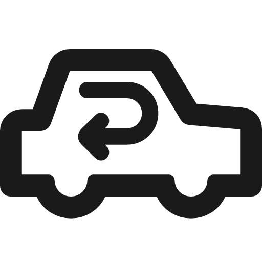 Car fan recirculate 2 outline rounded icon, rounded style, from Material Symbols