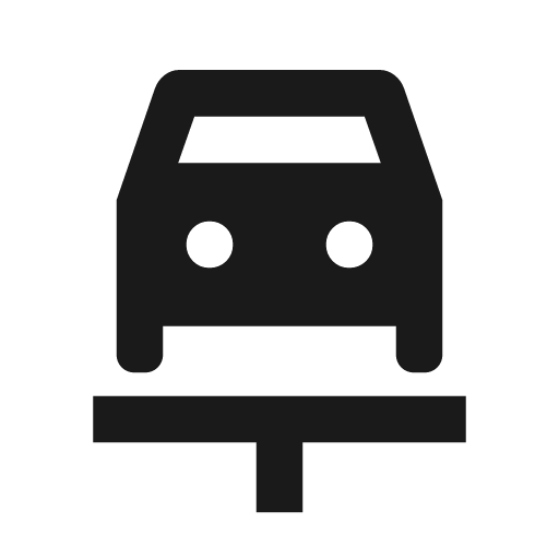 Car repair icon, solid style, from Material Symbols