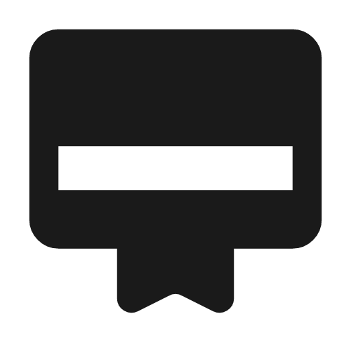 Card membership rounded icon, rounded style, from Material Symbols