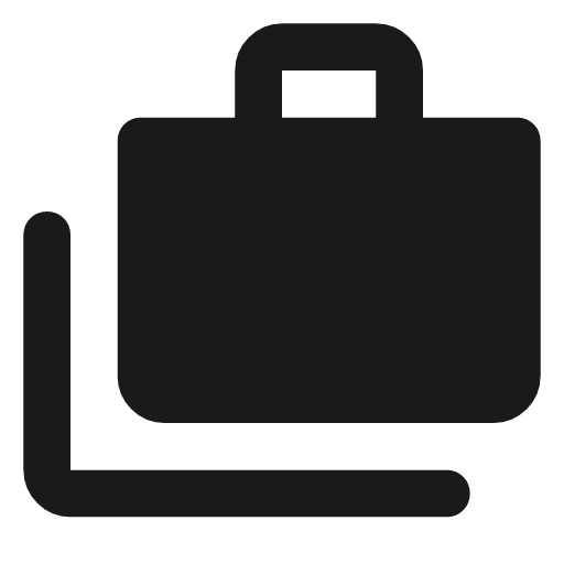 Cases rounded icon, rounded style, from Material Symbols