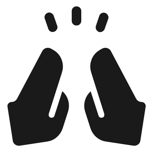 Cheer rounded icon, rounded style, from Material Symbols