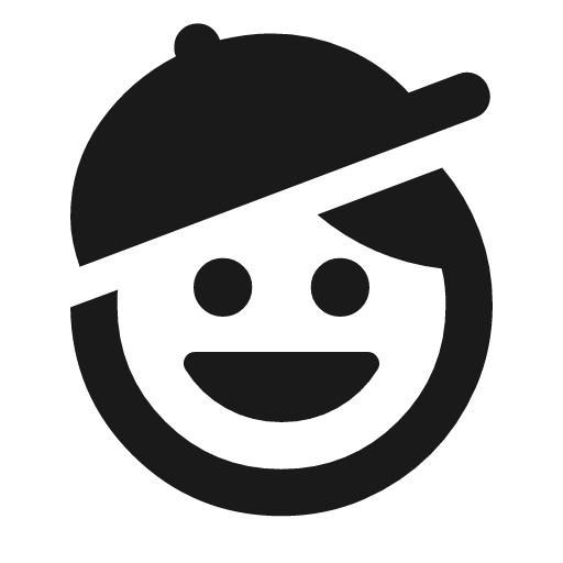 Child hat rounded icon, rounded style, from Material Symbols