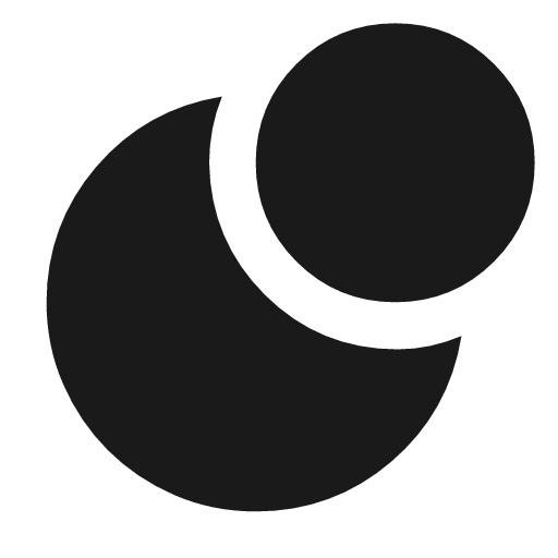 Circles icon, solid style, from Material Symbols