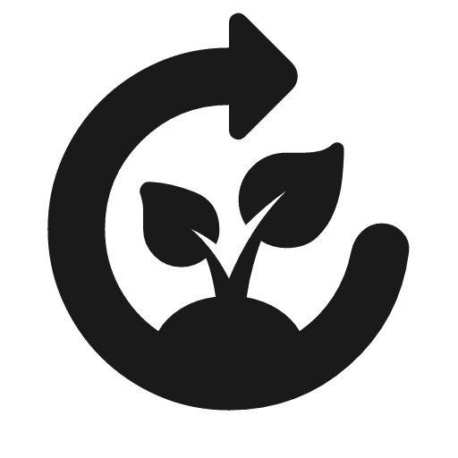 Compost rounded icon, rounded style, from Material Symbols